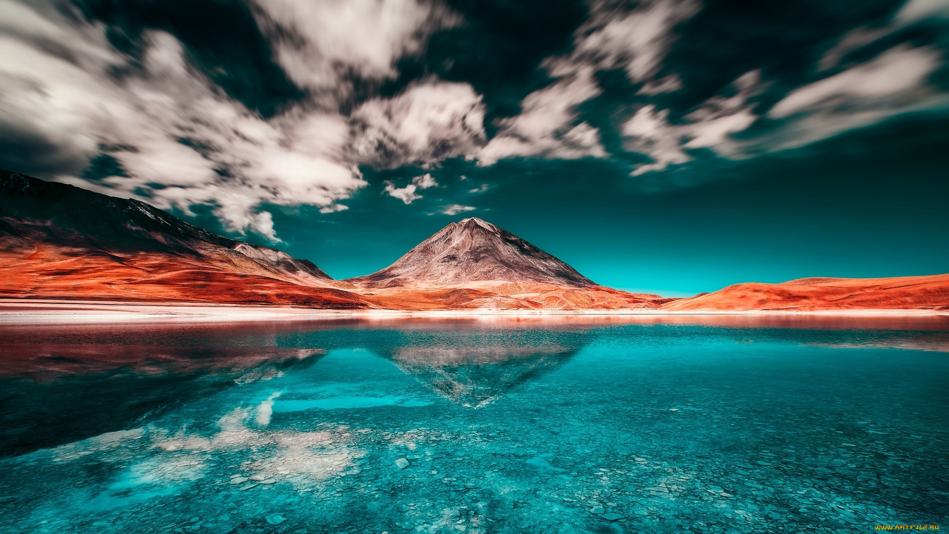 licancabur volcano, andes, chile, , , licancabur, volcano